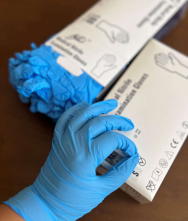 تنوع و رنگ خاص دستکش نیتریل