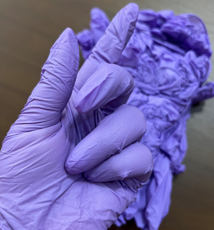 انواع دستکش نیتریل رنگی