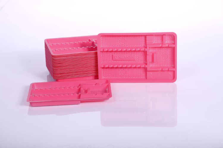 سینی 20 گرمی ابزار نگارین صورتی