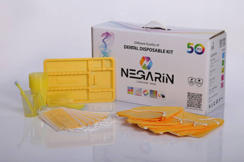 ست بهداشتی مصرفی زرد