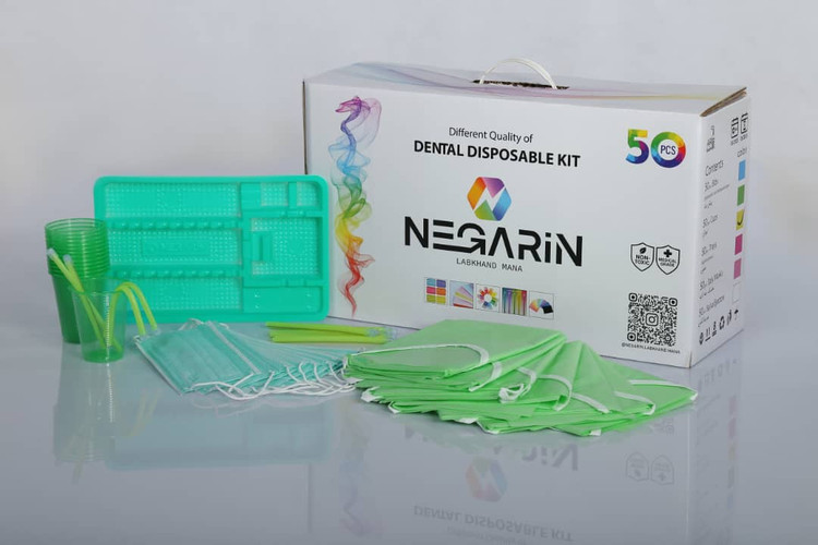 ست بهداشتی مصرفی سبز