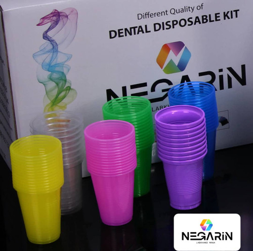 لیوان های رنگی یکبارمصرف