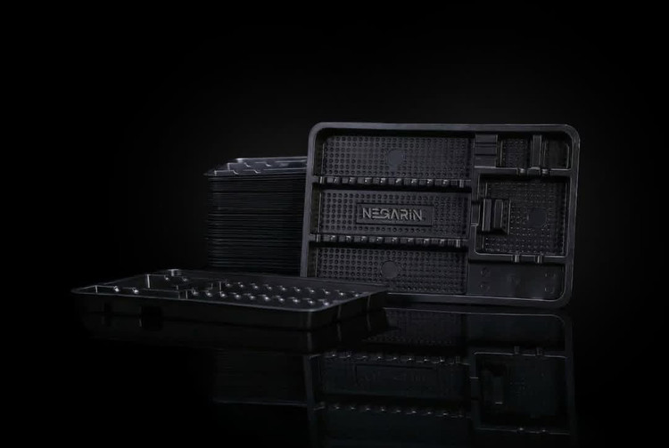 سینی ابزار مشکی نگارین